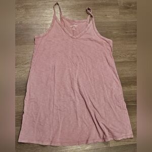 Pink Sleeveless Tank Top